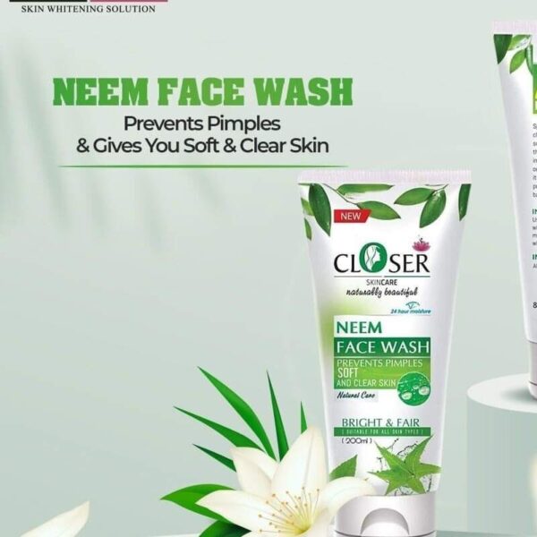 closer Whiting Neem facewash 200ml