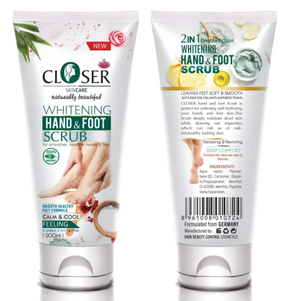 Closer Hand and Foot Scrubs 200 ml