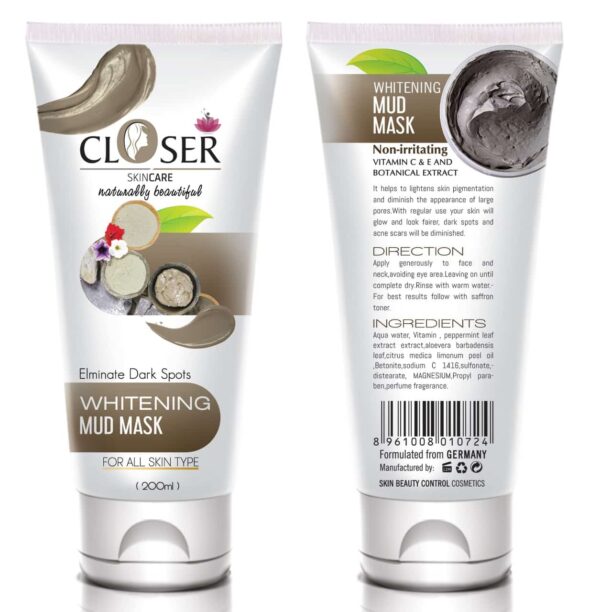 Closer Whiting Face Mud Mask 200ml