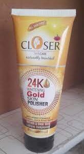 Closer 24k whitening gold Skin Polisher 200 ml