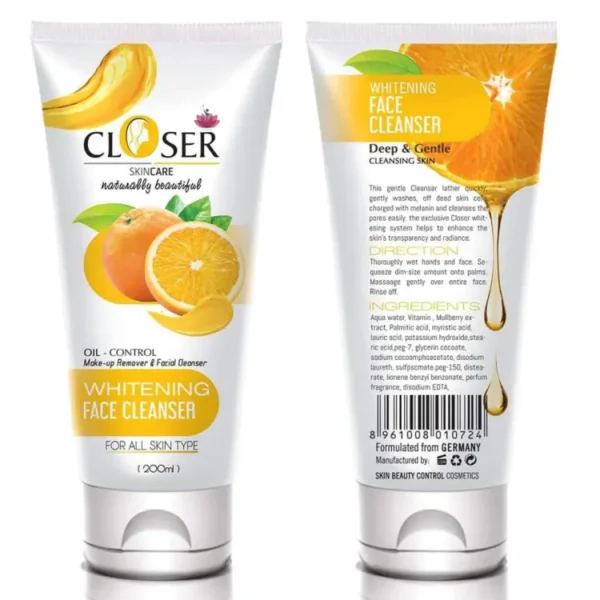 Closer Whitening face cleanser 200ml